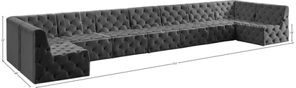 Tuft - 9 Piece Modular Sectional