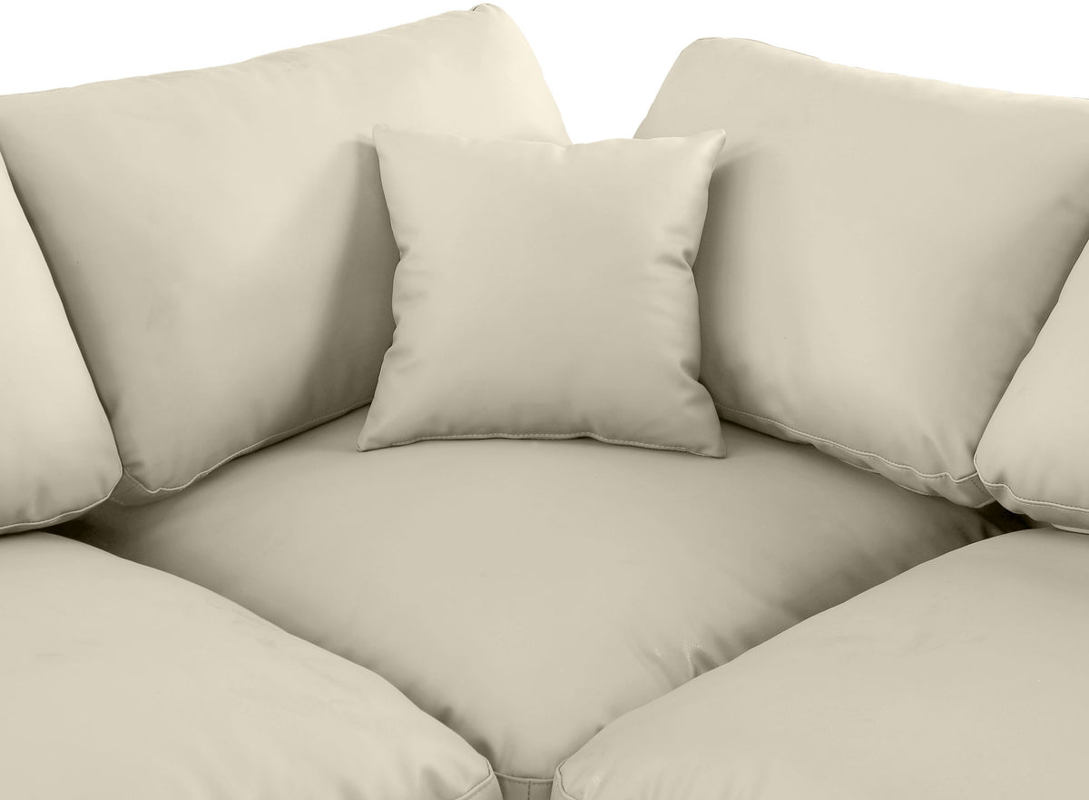 Comfy - Faux Leather Corner Chair