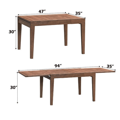 Mayah - Dining Table - Walnut