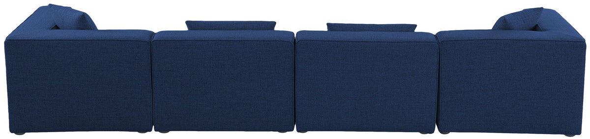 Cube - Linen Modular 4 Seat Sofa