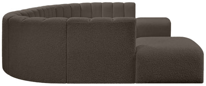 Arc - Boucle Fabric Modular Sectional
