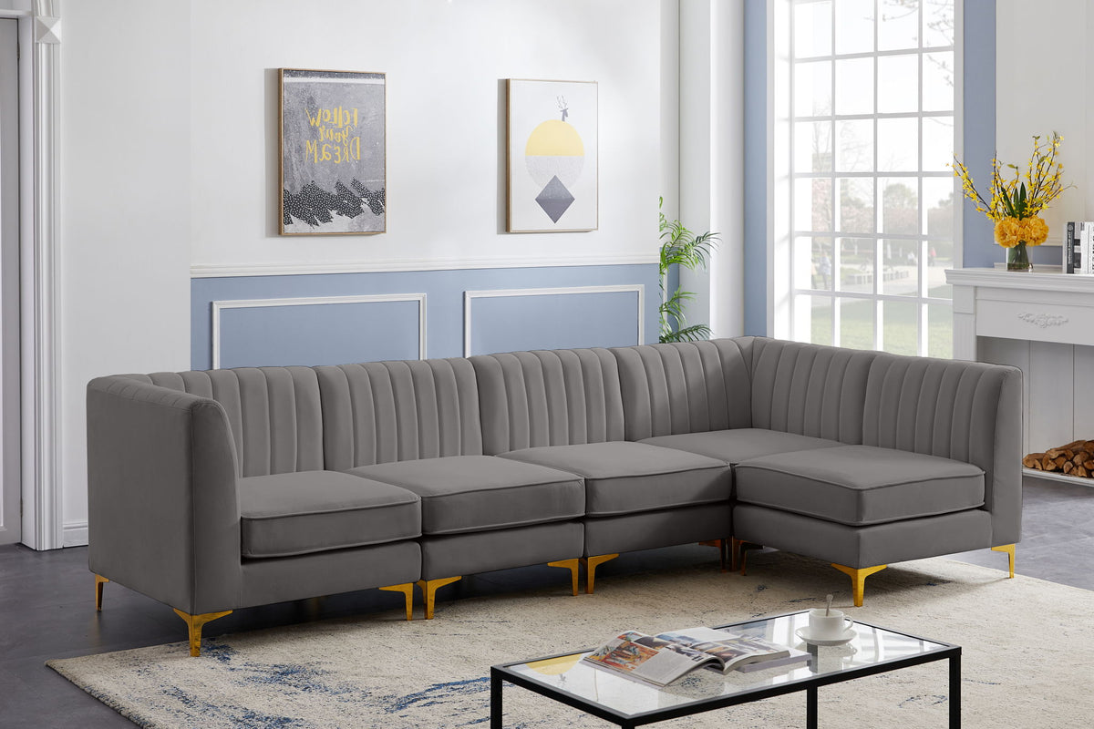 Alina - 5 Piece Modular Sectional