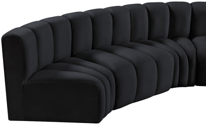 Arc - Velvet 6 Piece Modular Sofa