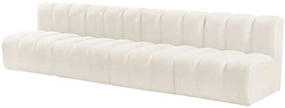 Arc - Velvet 4 Seats Modular Sofa