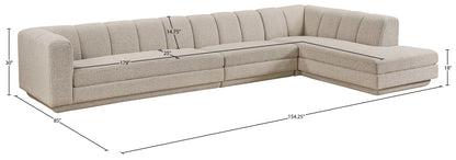 Modari - Sectional - Beige