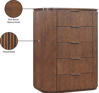 Astrid - Solid Wood And Oak Veneer Chest