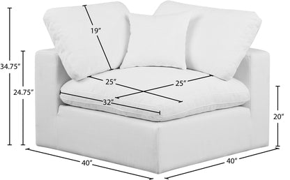 Comfy - Linen Corner Chair