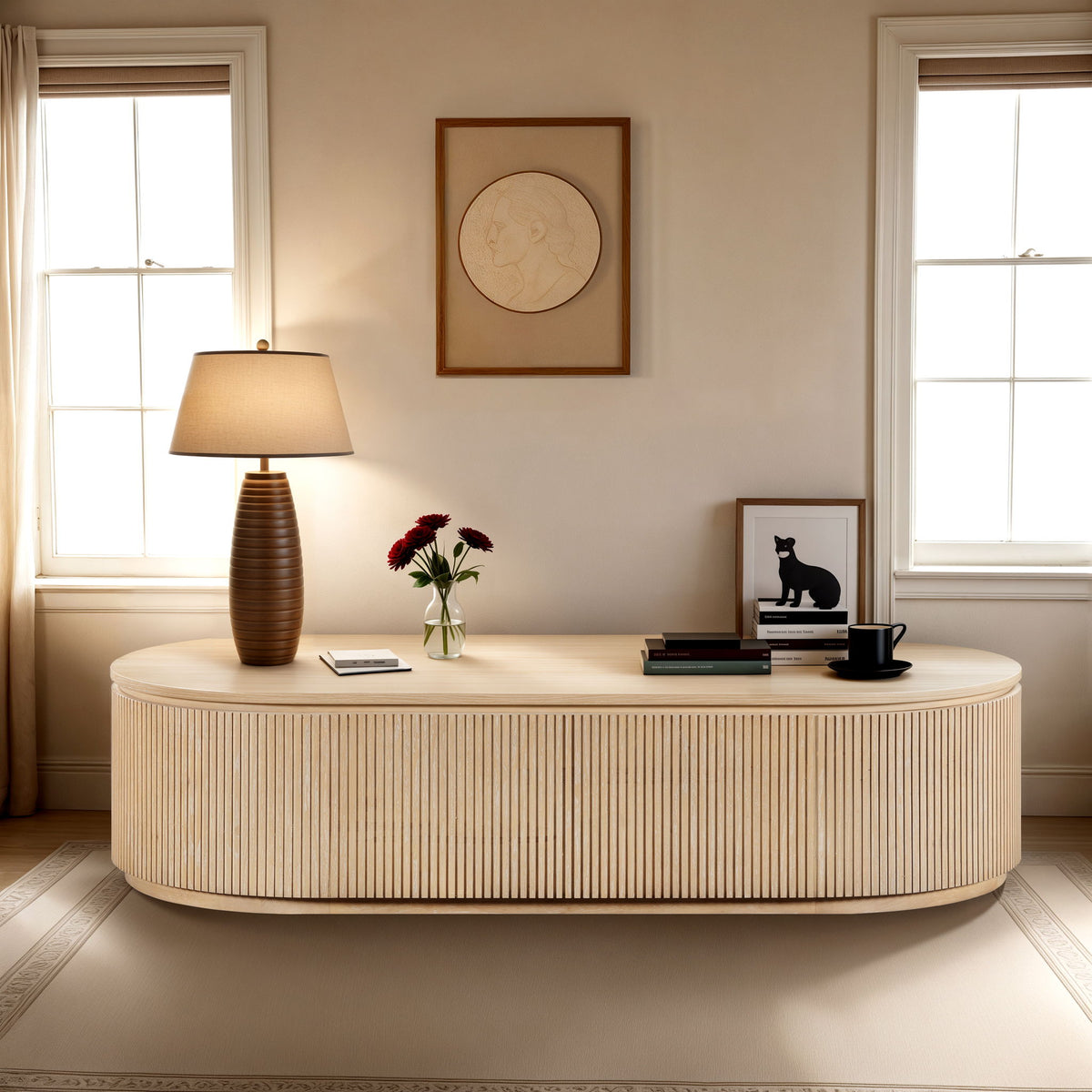 Moana - Rubberwood Coffee Table