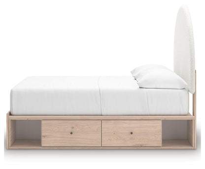 Arloster - Upholstered Panel Bed