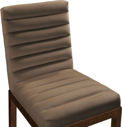 Evelyn - Dining Chair With Brown Legs