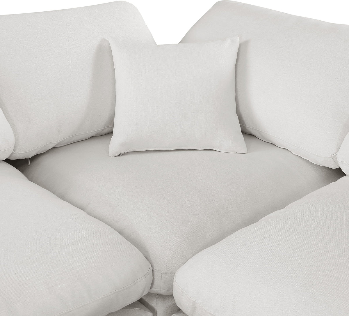 Comfy - 6 Piece Linen Modular Sectional