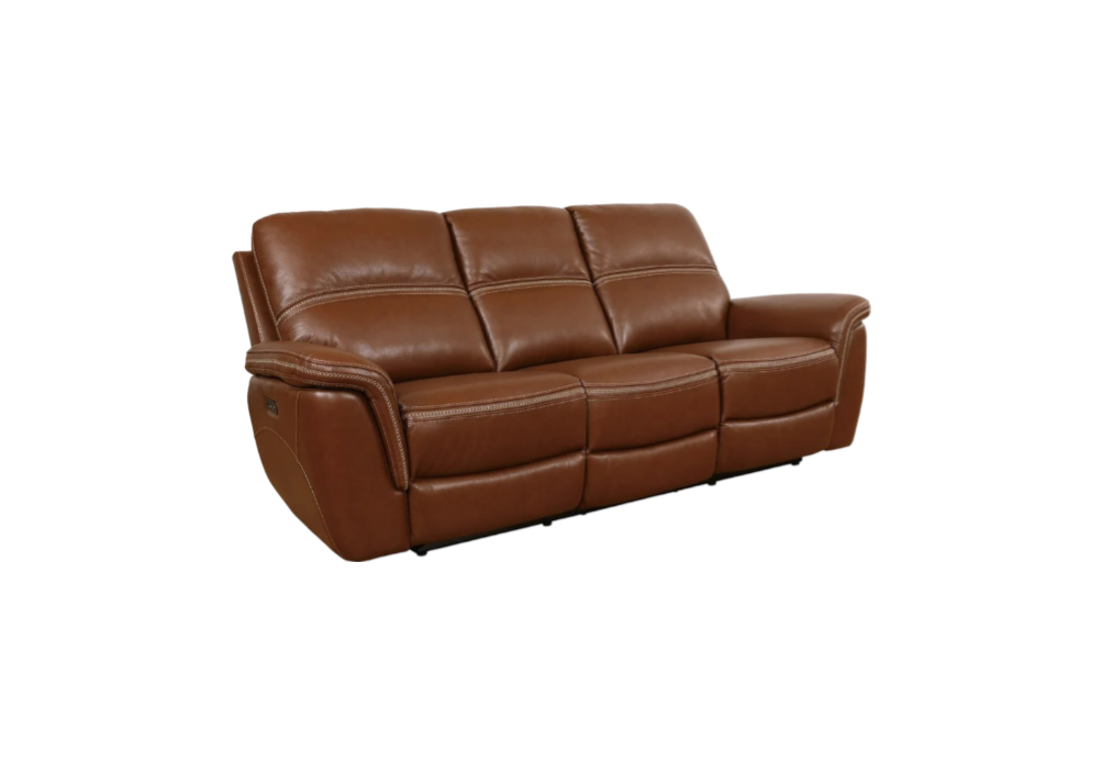 MAVERICK LEATHER POWER RECLINING SOFA AND LOVESEAT