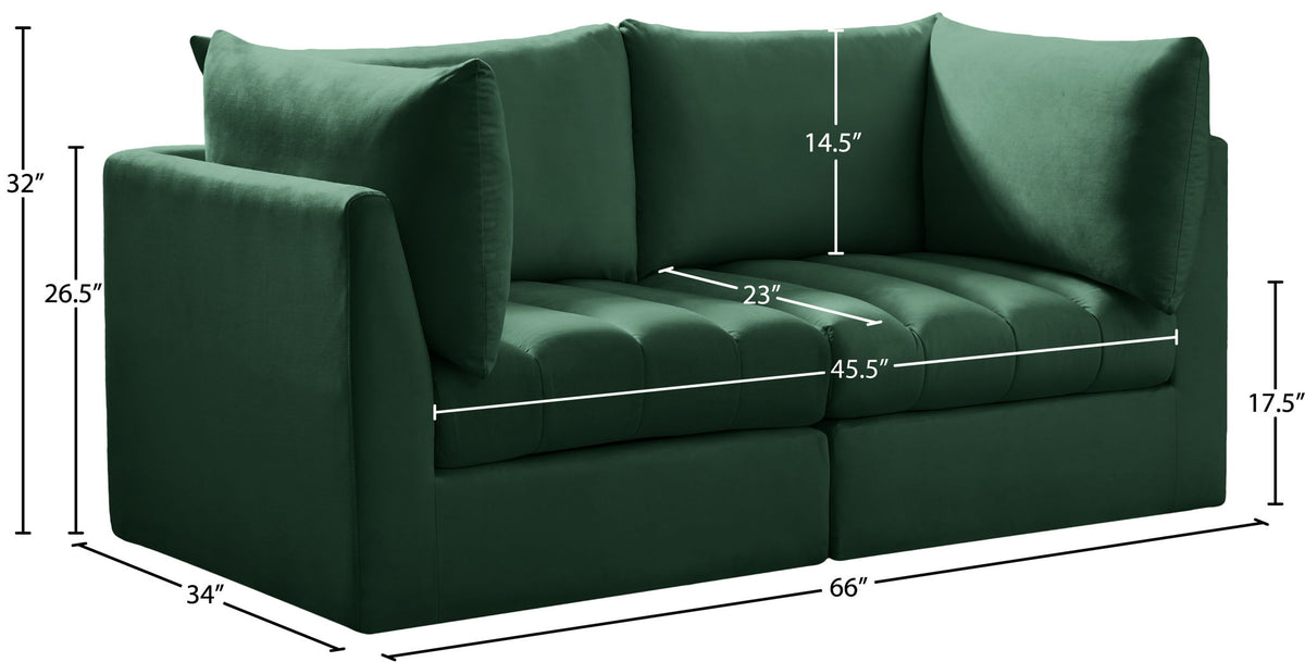 Jacob - Modular 2 Seat Sofa