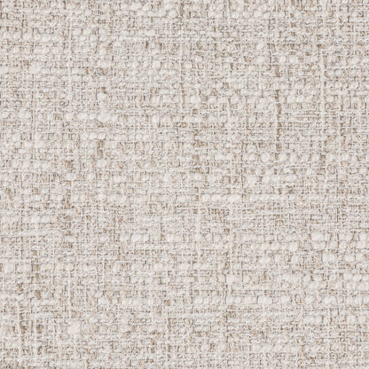 Nara - Linen Textured Fabric Upholstered Bench - Painted Natural