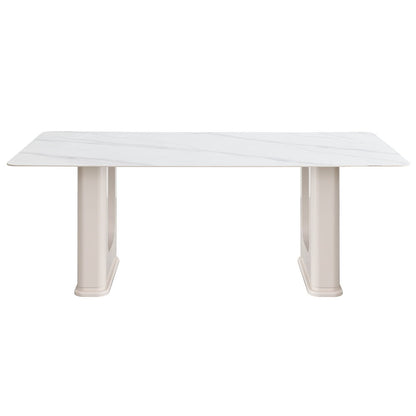 Kalam - Dining Table - Ceramic Top & Beige
