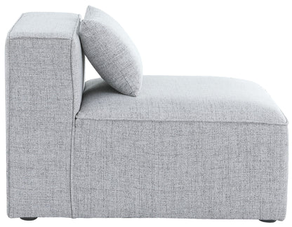 Cube - Linen Armless Chair