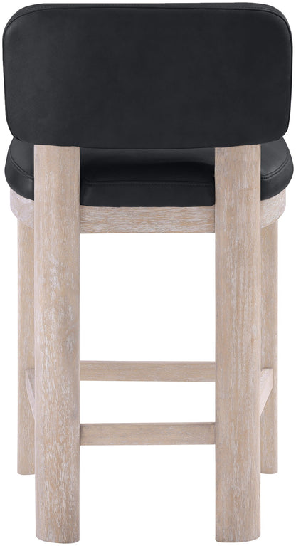 Paloma - Faux Leather Upholstered Counter Stool (Set of 2)