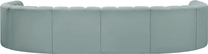 Arc - Faux Leather Modular U-Shaped Sectional