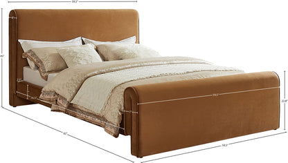 Sloan - Velvet Upholstered Bed