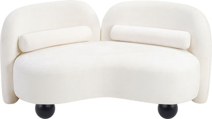Daphne - Chenille Loveseat