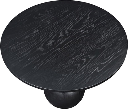 Fitch - Wood Oak Veneer Coffee Table - 3 Legs