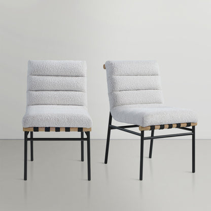 Burke - Dining Chair (Set of 2) - Black Frame