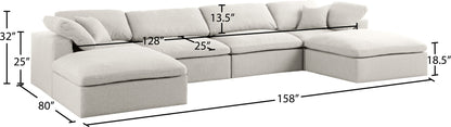 Serene - 6 Piece Modular Sectional