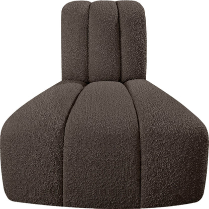 Arc - Boucle Fabric Reverse Corner