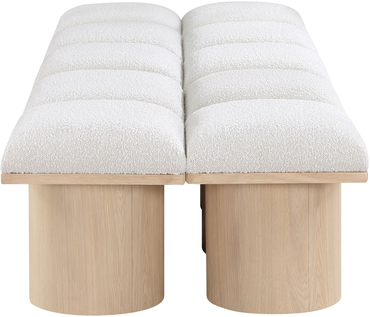 Pavilion - 10 Piece Modular Bench With Natural Base