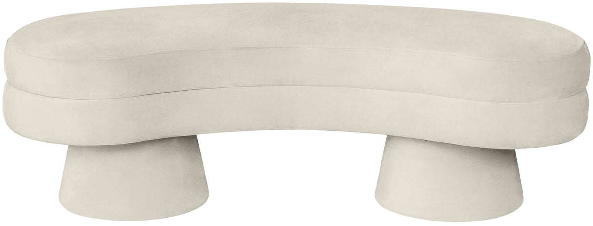 Zenna - Velvet Bench