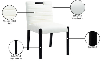 Aimee - Dining Side Chair (Set of 2) - Black Legs
