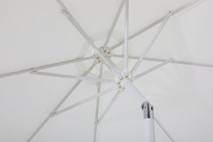 Fiji - Aluminum Patio Umbrella With Round White Base