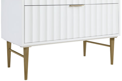 Modernist - Bathroom Vanity With Gold Legs