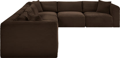 Shaggy - 6 Piece Modular Corner Sectional