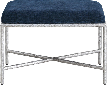 Valley - Bench With Silver Frame