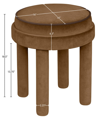 Velin - Velvet Ottoman / Stool