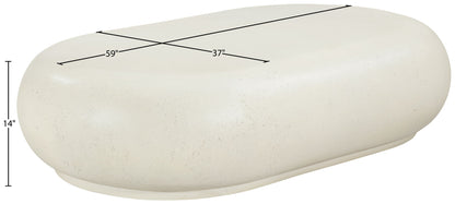 Pebble - Concrete And Fiberglass Coffee Table
