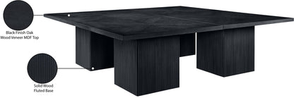 Belinda - Mid-Century Modern Modular Dining Table - Black