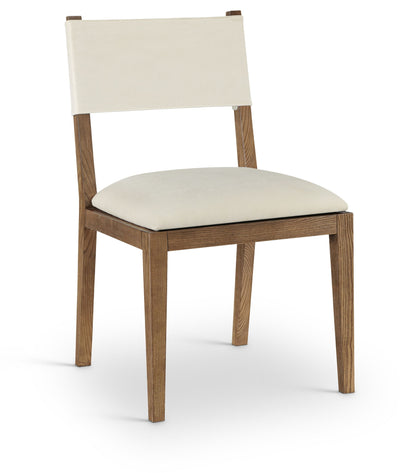 Avon - Linen Textured Performance Fabric Dining Side Chair (Set of 2)