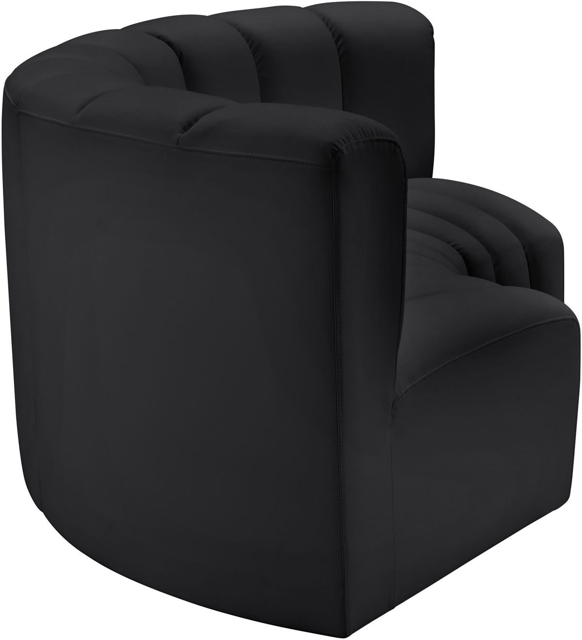 Arc - Faux Leather 3 Piece Modular U-Shaped Sofa
