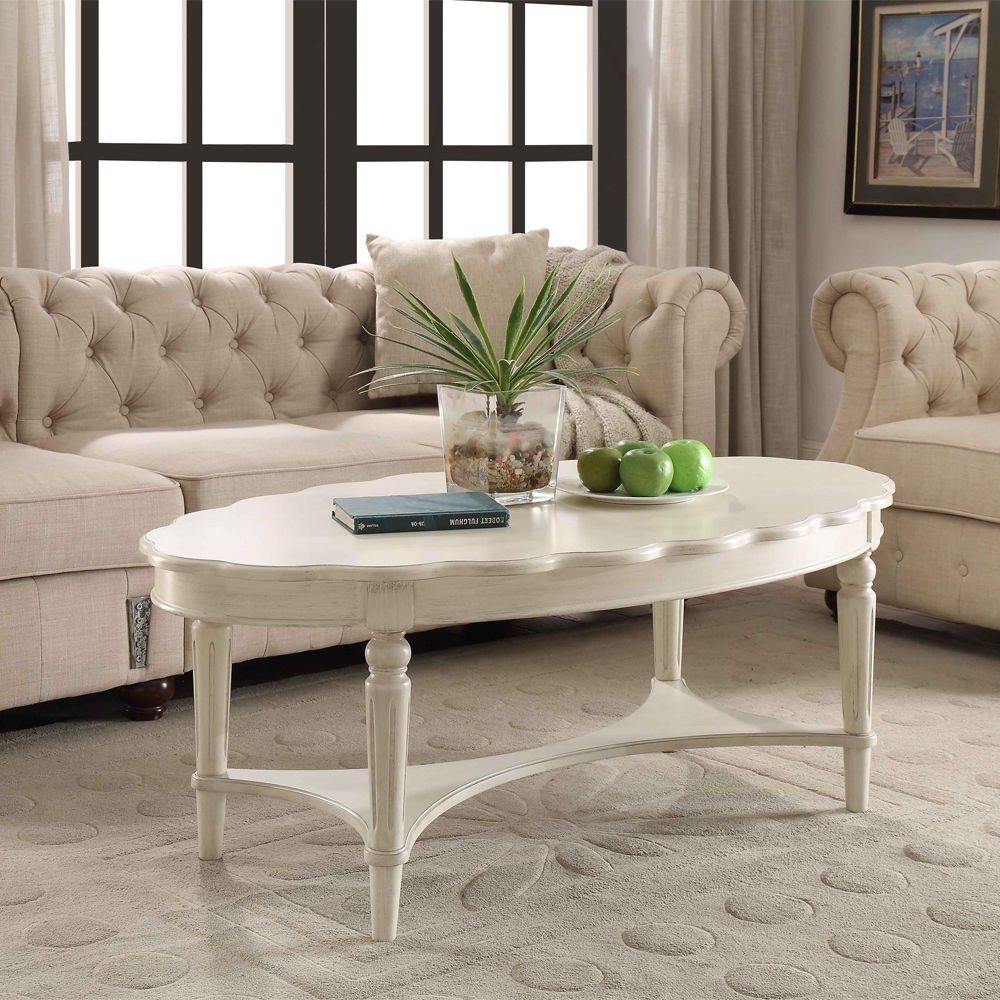 Fordon - Coffee Table - French Antique White