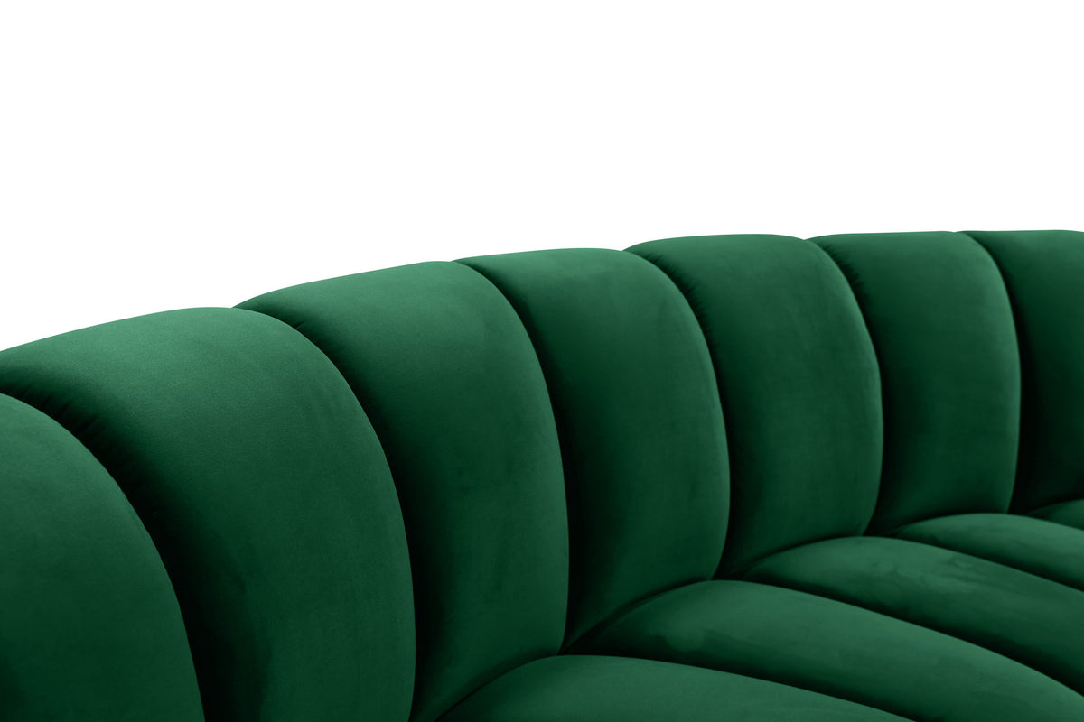 Infinity - 6 Piece Velvet Modular Sectional