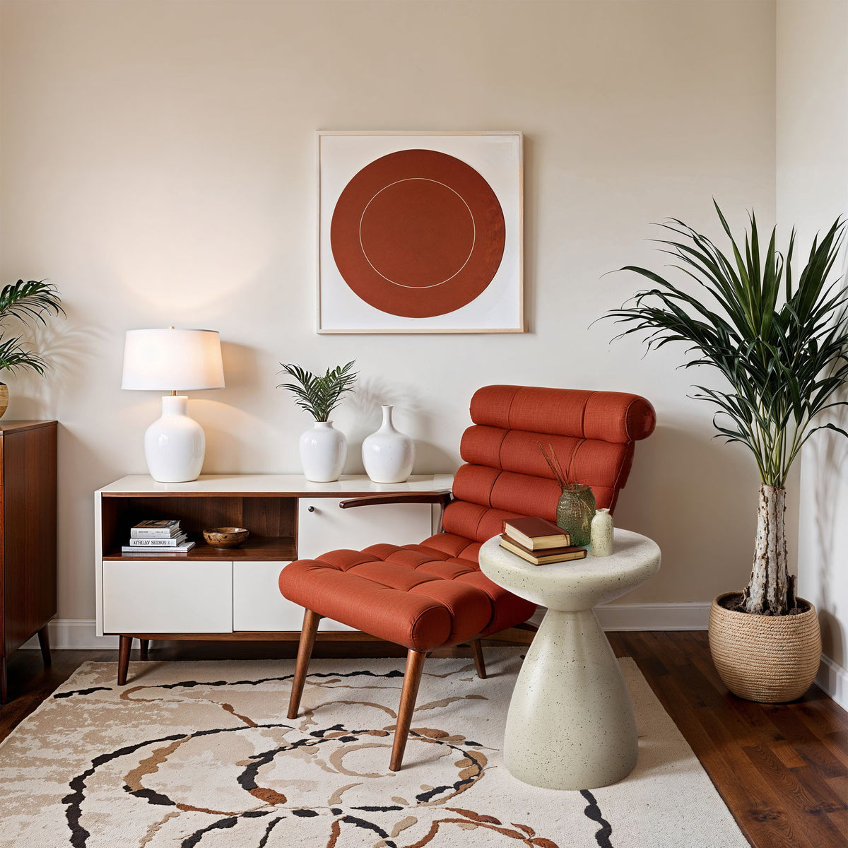 Anika - Iron Terrazzo Table