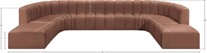 Arc - Faux Leather Modular Sectional