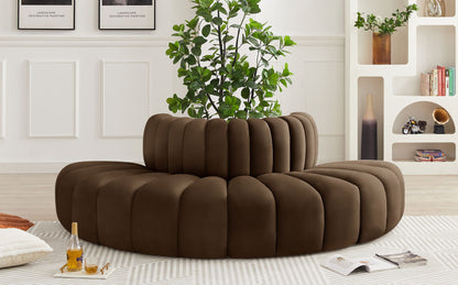 Arc - Velvet 4 Piece Modular Sofa
