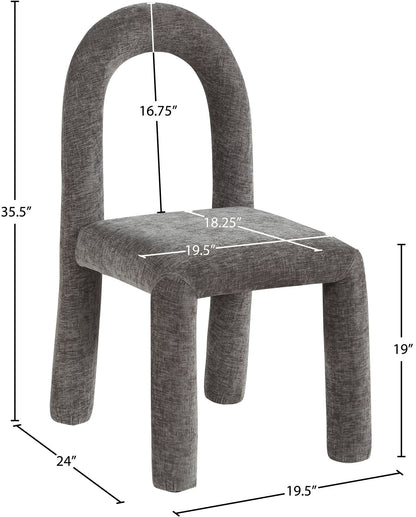 Amari - Chenille Fabric Dining Chair (Set of 2)