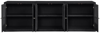 Vero - Solid Wood And Oak Venee Sideboard/Buffet