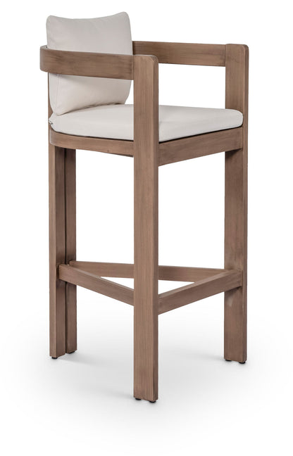 Newport - Water Resistant Fabric Upholstered Outdoor Patio Bar Stool