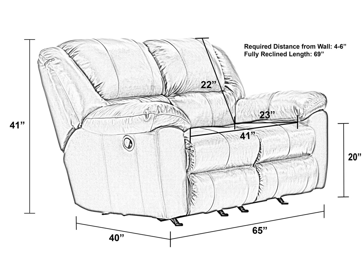 Transformer II - Reclining Loveseat