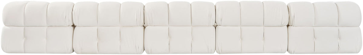 Orin - Fabric Velvet 5 Piece Modular Sofa